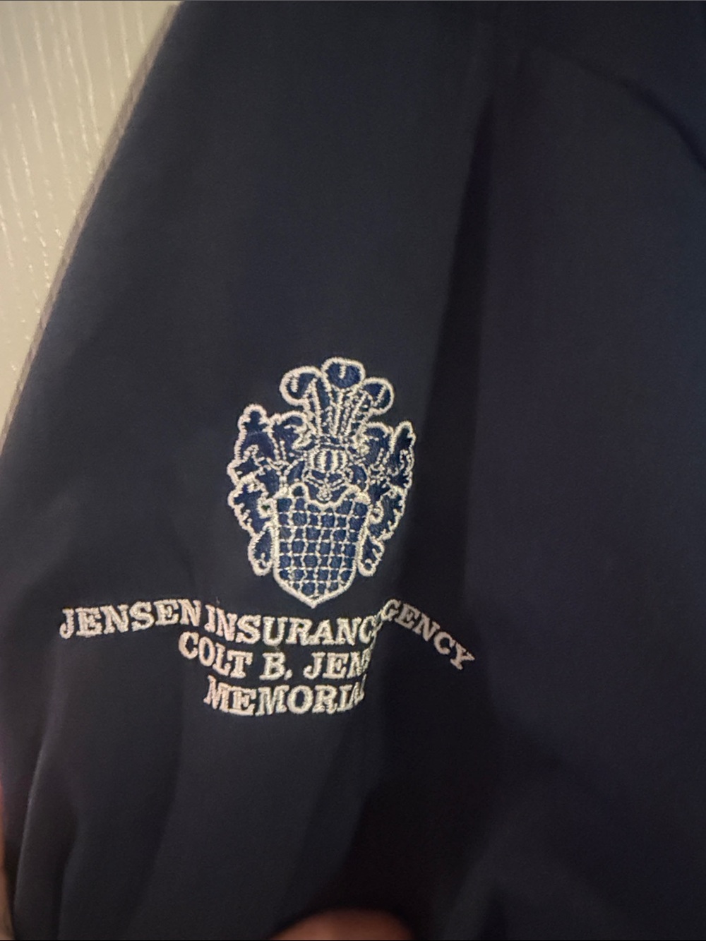 Travis Mathew Deep Navy Performance Jacket - Picture 6 of 6